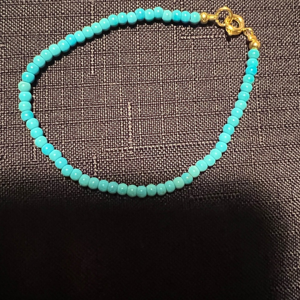 Turquoise stretchy bracelet